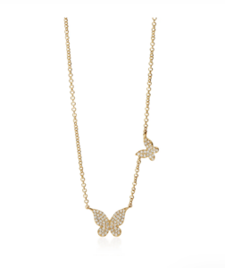 Butterfly Diamond Necklace