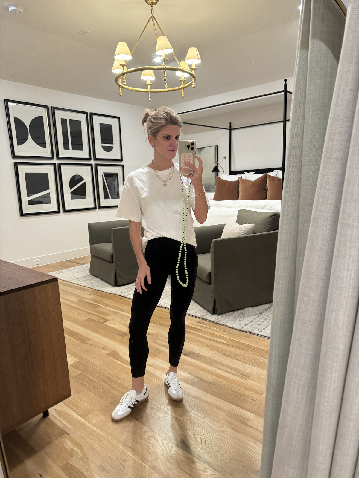 brighton butler looks of the week fall 2024 - lululemon Align High-Rise Leggings