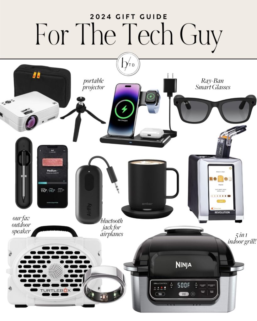 brighton butler gift guide for the tech guy