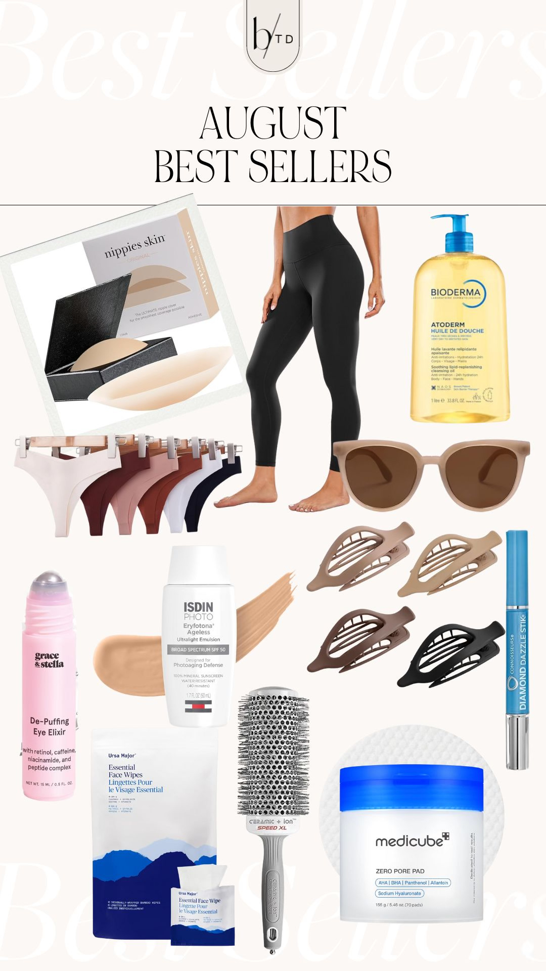 August Amazon Best Sellers